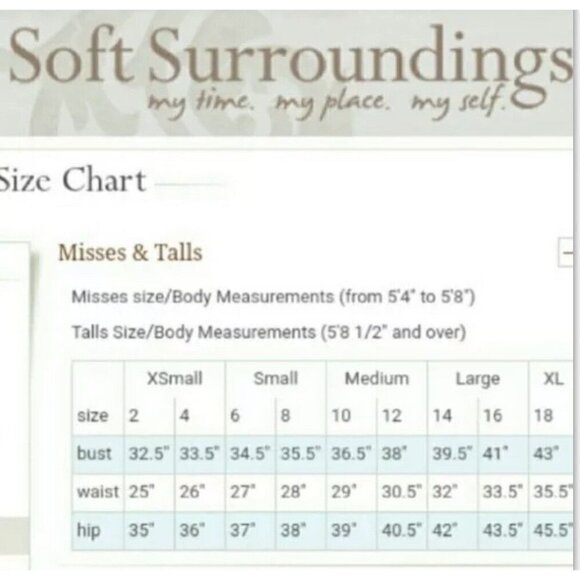 Soft Surroundings Sz S Slub Knit A Line Swing Top Blouse V Neck Womens Teal - Picture 9 of 9